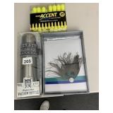 VACUUM BOTTLE, STATIONARY DEATH SET WITH PEN, 23