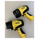 STANLEY BATTERY OPERATED FLASHLIGHTS