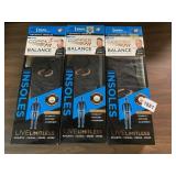 COPPER FIT ORTHOTIC INSOLES SMALL X3 NIB