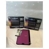 UNI BALL 207 VIBRANT GEL PENS X 2- & FIVE-STAR