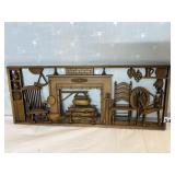 27" LONG WALL HANGING