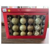100 CT SHATTERPROOF ORNAMENT COLLECTION NIB