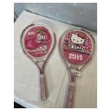 HELLO KITTY TENNIS RACKETS