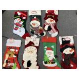 8 NEW STOCKING IN BOX