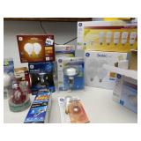 ASSORTED FLOOD LIGHT BULBS INCANDESCENT