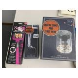SELFIE STICK, COIN BANK, ETC.