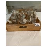 LARGE VARIETY SHOT GLASSES
