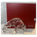BACCARAT CRYSTAL BULL NO DAMAGE IN ORIGINAL BOX