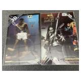 SONY LISTON POSTER AND BOB MARLEY 11" X 17"
