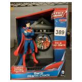SUPERMAN BANK ALARM CLOCK NEW IN BOX