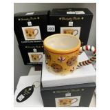 CHRISTOPHER RADKO HOLIDAY MUGS NEW IN BOXES