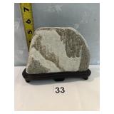 COOL STONE WITH CARVED BASE