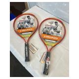 2 HEAD TENNIS RACKETS