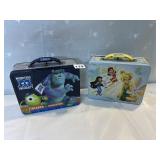 MONSTERS UNIVERSITY & TINKERBELL LUNCH BOXES