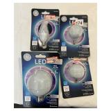 GE NEW DECORATIVE LED LAMPS