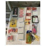 ASSORTED NOTE PADS STICKY NOTES AND OTHERS