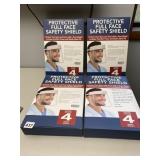 PROTECTIVE FACE MASK SHIELD 4 TOTAL