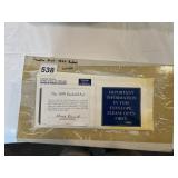 FRANKLIN MINT 1899 PACKARD A-1 NIB
