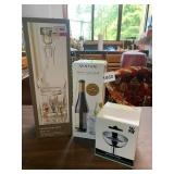 KALEIDOSCOPE SHOT GLASS SET NIB, VINTURI AERATOR