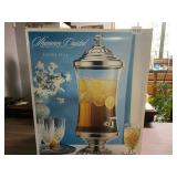SHANNON CRYSTAL CHAPEL HILL BEVERAGE DISPENSER