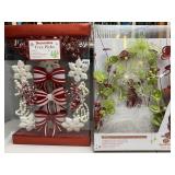 DECORATIVE TREE PIECES NEW CHRISTMAS
