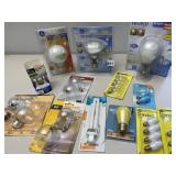 ASSORTED INCANDESCENT BULBS AND CFL BULBS