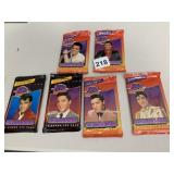 ELVIS CARDS IN SEALED PACK 6 PACKAGES