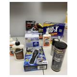 FLASHLIGHT, GLUE ETC.