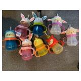 ASSORTED SIPPY CUPS ANIMALS VERY CUTE
