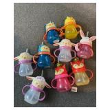 ASSORTED SIPPY CUPS ANIMALS VERY CUTE