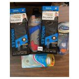 VARIOUS ORTHOTIC INSOLES NIB, SEE PHOTOS