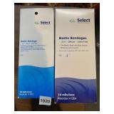 10 ROLLS 4 & 3 IN ELASTIC BANDAGES NIB X2