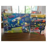GLOW SHOW STICKER LAUNCHER NIB & STAR SHOWER