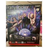ION PARTY ROCKER WIRELESS SPEAKER SYSTEM WITH