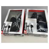 LOTTO BLACK & SILVER SOCCER CLEATS SIZE 3 & 6 NIB