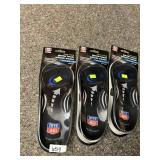 THREE SETS OF INSOLES SIZE 7 TO 12 MENï¿½S