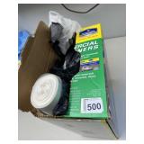 LIGHT TRASH BAGS HALF FULL BOX