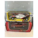 BBURAGO MCLAREN MP4/2 TURBO & FERRARI 250 GTO