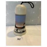 HAND PAINTED NATIVE AMERICAN POTTERY BELL