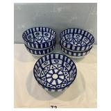 5 DANSK ARABESQUE BOWLS