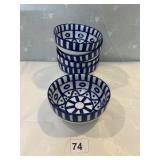 5 DANSK ARABESQUE BOWLS