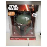 STAR WARï¿½S BOBA FETT 3 D DECO LIGHT NEW IN BOX