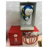 PENGUIN TREE TOPPER & TRIM A HOME 12 INCH CANDY