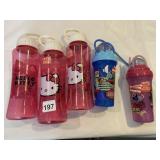 HELLO KITTY & THOMAS SIPPY CUPS
