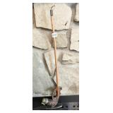 GERMAN LONG NECK HUNTING PIPE HEAVILY CARVED 25"