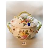 HEREND HUNGARY MARKET GARDEN LIDDED TUREEN 9" H X