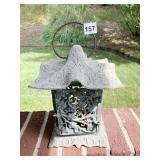 CAST ALUMINUM HANGING LANTERN