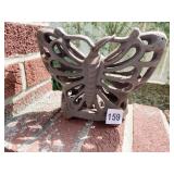 CAST IRON BUTTERFLY DESIGN TEA LIGHT CANDLE