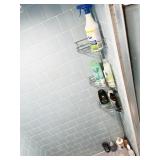 CORNER SHOWER SHELF, BATH PRODUCTS, DISINFECTANT