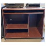 MODERN ROLLING PRINTER STAND, 35X19.5X29